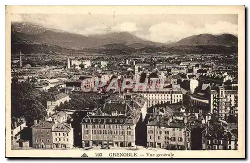 Cartes postales Grenoble Vue generale