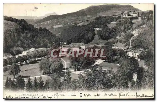 Cartes postales Uriage les Bains Panorama