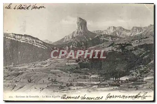 Ansichtskarte AK Environs de Grenoble Le Mont Aiguille