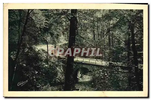 Ansichtskarte AK Dauphine Route de la Chartreuse Le Pont des Allemands