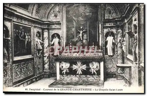 Ansichtskarte AK Dauphine Couvent de la Grande Chartreuse La Chapelle Saint Louis