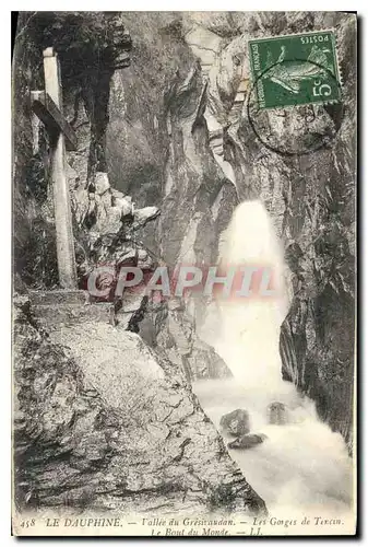 Cartes postales Le Dauphine Vallee du Gresivaudan Les Gorges de Tenein