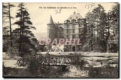 Ansichtskarte AK Le Chateau de Vizille et le Parc