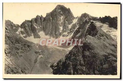 Cartes postales Massif du Pelvoux la Barre des Ecrins