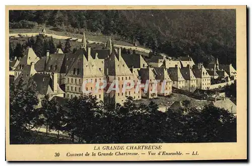 Cartes postales La Grande Chartreuse Couvent de La Grande Chartreuse vue d'Ensemble