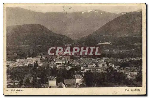 Cartes postales Vif Isere vue generale