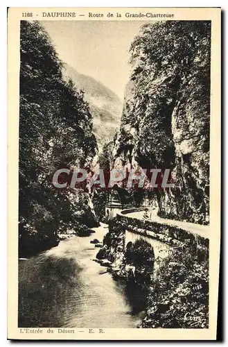 Cartes postales Dauphine Route de la Grande Chartreuse