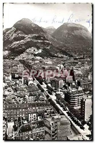 Ansichtskarte AK Les Belles Alpes Francaises Grenoble Cours Jean Jaures Massif de la Chartreuse