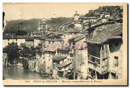 Cartes postales Pont en Royans Maisons Suspendues sur la Bourue