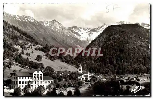 Ansichtskarte AK Les Belles Alpes Francaises Pinsot Isere vue generale et le Glacier du Gleyain