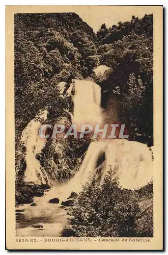 Cartes postales Bourg d'Oisans cascade de Sarenne