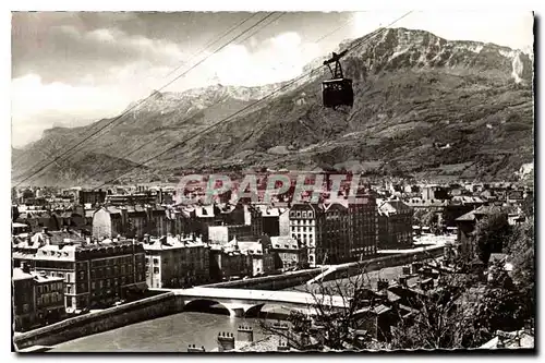 Cartes postales Grenoble et le Moucherotte Teleferique