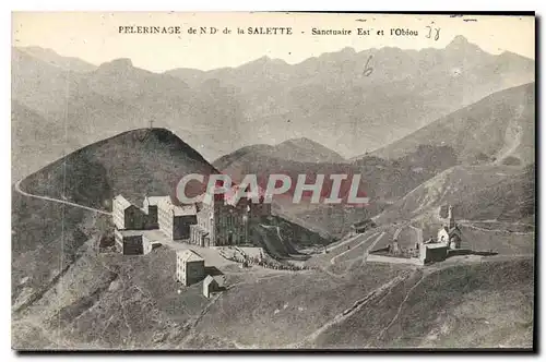 Cartes postales Pelerinage de N D de la Salette Sanctuaire Est et l'Obiou