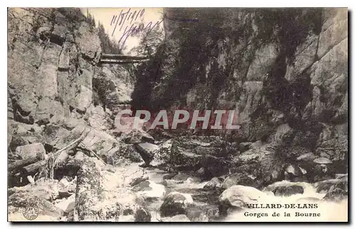 Cartes postales Villard de Lans Gorges de la Bourne