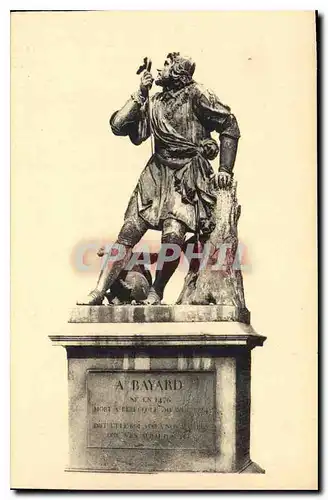 Cartes postales Grenoble La Statue de Bayard