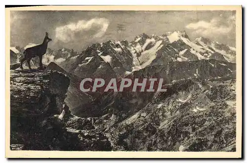 Cartes postales Le Dauphine Pittoresque Le Meije Chamos sur la Agne