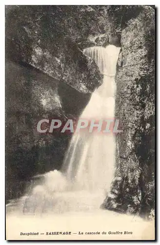 Cartes postales Dauphine Sassenage la Cascade du Gouffre Bieu