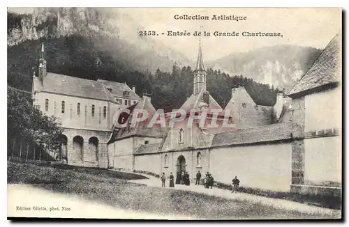 Cartes postales Collection Atristique Entree de la Grande Chartreuse