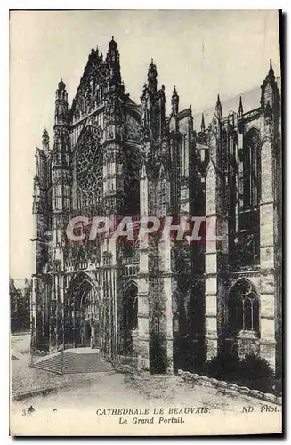 Cartes postales Chateau de Beauvais Le Grand Portail