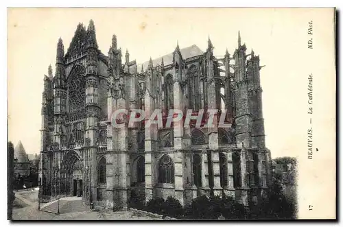 Cartes postales Chateau de Beauvais la Cathedrale