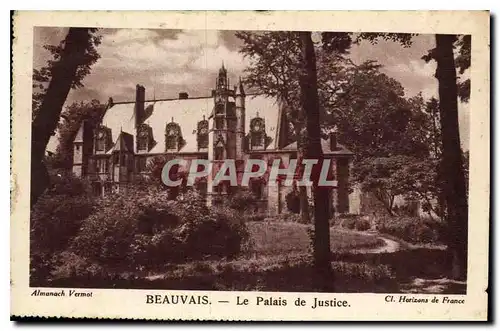 Cartes postales Beauvais le Palais de Justice