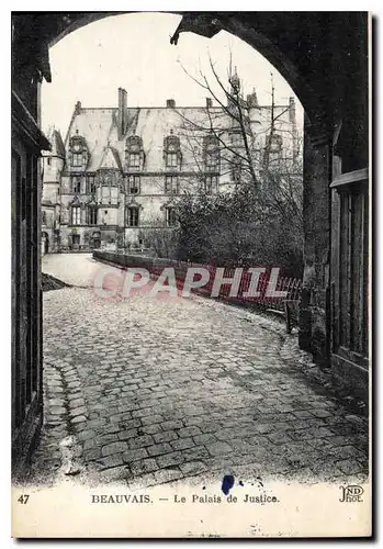 Cartes postales Beauvais le Palais de Justice