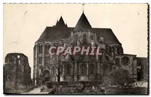 Ansichtskarte AK Noyon l'Abside de la Cathedrale