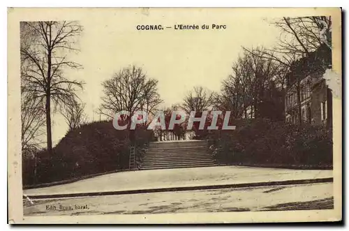 Cartes postales Cognac l'Entree du Parc
