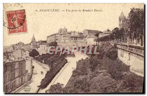 Cartes postales Angouleme vue prise du Rembart Desaix