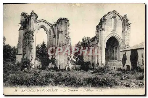 Cartes postales Environs d'Angouleme La Couronne l'Abbaye
