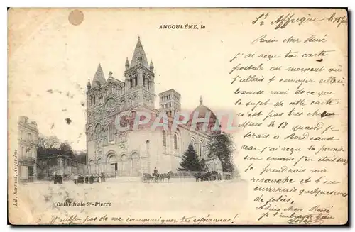 Cartes postales Angouleme le Cathedrale St Pierre (carte pr�curseur)