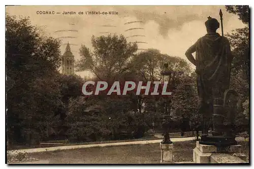 Cartes postales Cognac Jardin de l'Hotel de Ville