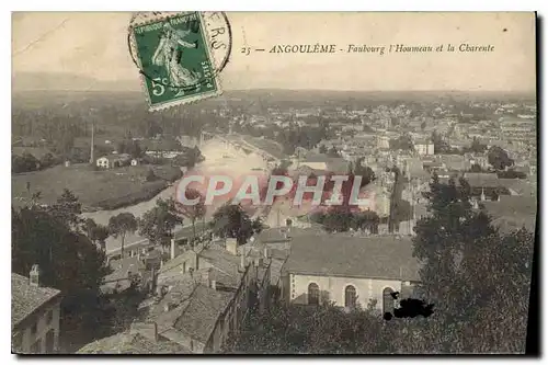 Cartes postales Angouleme Faubourg l'Houmeau et la Charente