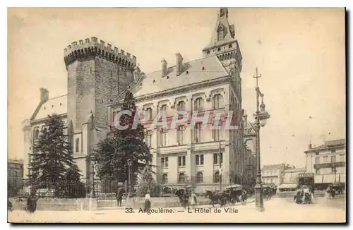 Cartes postales Angouleme l'Hotel de Ville