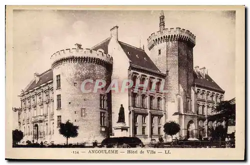 Cartes postales Angouleme Hotel de Ville