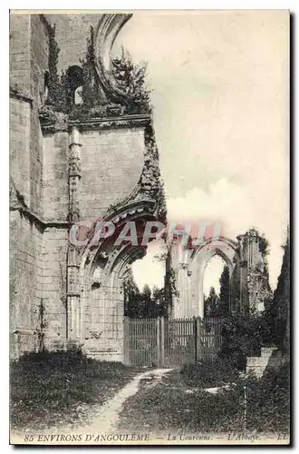 Cartes postales Environs d'Angouleme la Couronne l'Abbaye