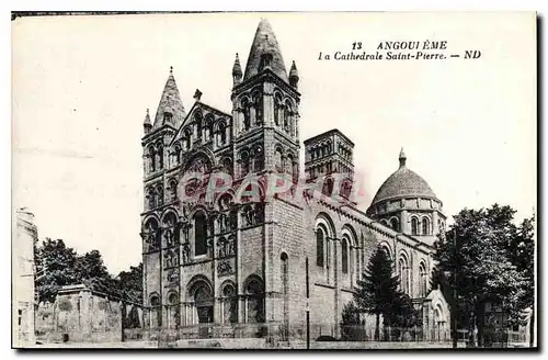Cartes postales Angouleme La Cathedrale Saint Pierre
