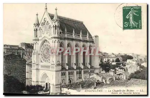 Cartes postales Angouleme La Chapelle des Bezines