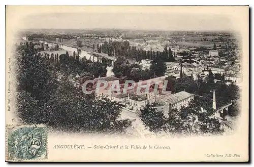 Cartes postales Angouleme Saint Cybard et la Vallee de la Charente