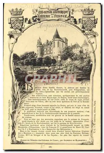 Cartes postales Collection historique de France Angouleme