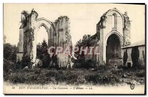 Ansichtskarte AK Env d'Angouleme La Couronne l'Abbaye