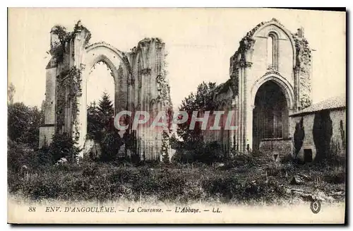 Cartes postales Env d'Angouleme La Couronne l'Abbaye