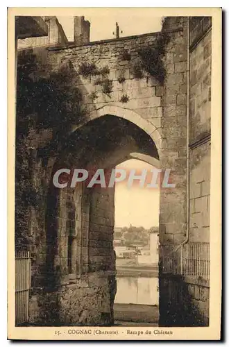 Cartes postales Cognac Charente Rampe du Chateau