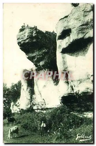 Cartes postales Angouleme Les Rochers de Chamoulard