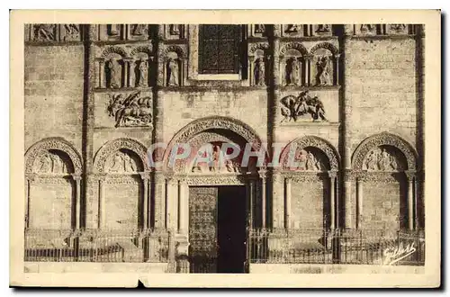 Cartes postales Angouleme Cathedrale St Pierre XII siecle Facade