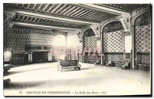 Cartes postales Chateau de Pierrefonds La Salle des Ducs