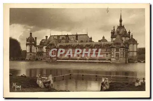 Ansichtskarte AK Les Petits Tableaux de l'Ile de France Chateau de Chantilly le Petit Chateau et la Tour du Treso