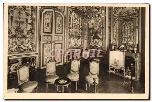 Cartes postales La Douce France Chateau de Chantilly la grande Singerie