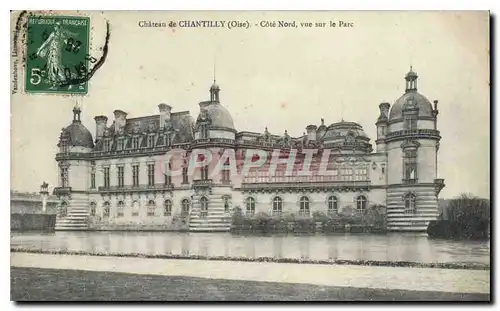 Ansichtskarte AK Chateau de Chantilly Oise Cote Nord vue sur le Parc