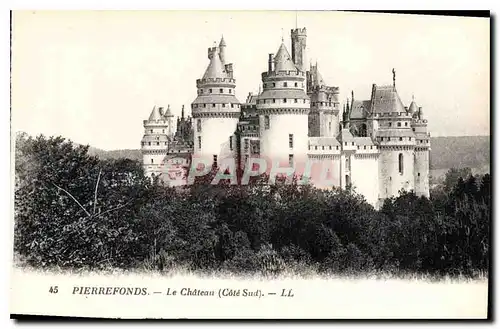 Ansichtskarte AK Pierrefonds le Chateau Cote Sud